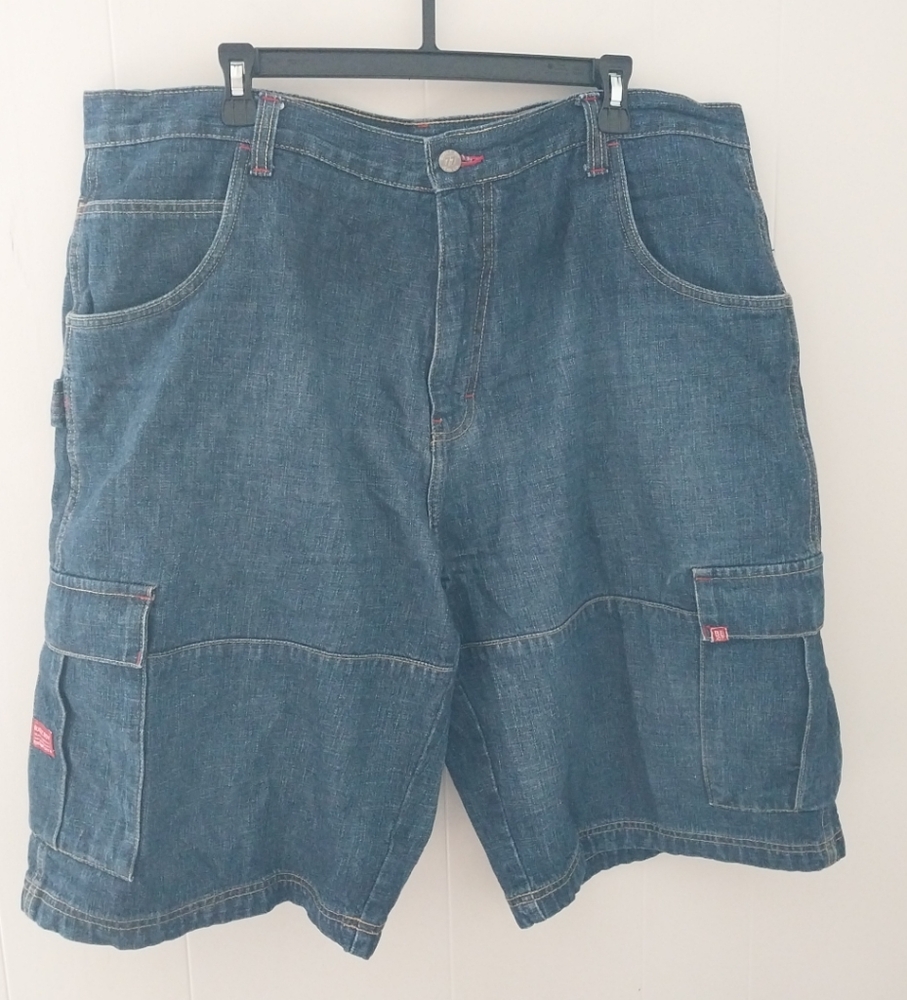Bugle Boy Blue Cargo Shorts with Classic Style